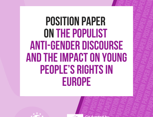 Position Paper | The populist anti-gender discourse and the impact on young people’s rights in Europe